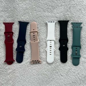 🚨LAST CHANCE: Silicone Apple Watch Bands 42mm/44mm/45mm/49mm